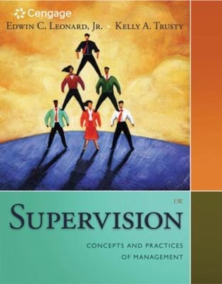 Supervision : Concepts and Practices of Management Paperback