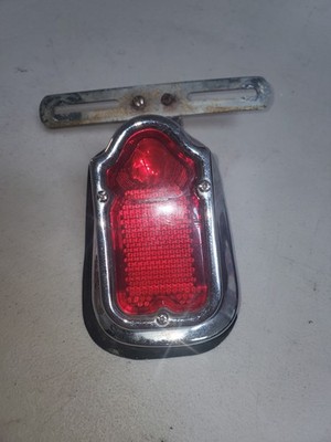 J. C. Liang Tombstone Tail Light Brake Light Brushed Chrome For Harley