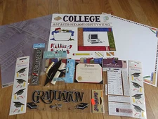 Graduation Super Kit Scrapbooking Stickers & Paper Set