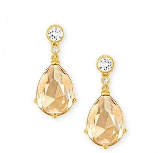 SWAROVSKI TRIANGLE Earrings イエロー ピアス s-l1200.jpg