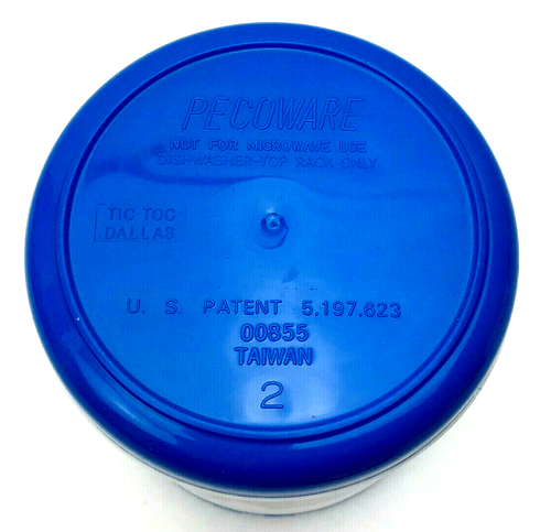 Dannon Yogurt Thermos Container with Folding Spoon Set of 2 Pecoware 12oz - Picture 9 of 9