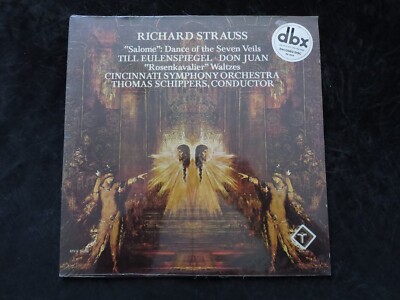 STRAUSS, Salome/Till+ Schippers New Sealed LP dbx encoded quadraphonic FREE SHIP