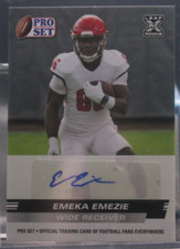 Emeka Emezie (North Carolina State Wolfpack/RC) - 2022 Pro Set Autograph