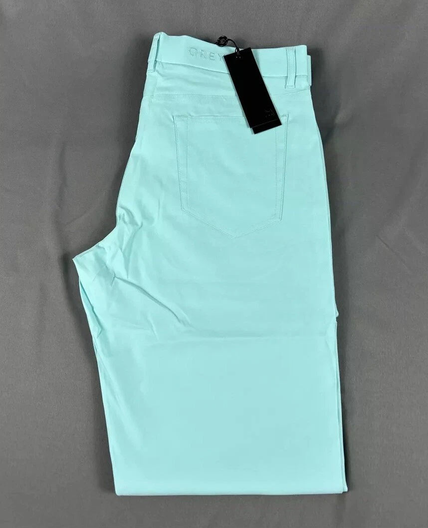 Greyson Golf Pants Wainscott Trousers 33 x 32 Skystone Blue Polyester MSRP $198
Opens in a new windo