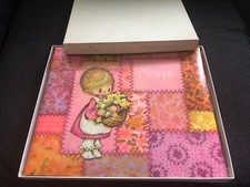 Vintage HALLMARK CARDS 1971 Scraps Scrapbook Book unused w/ Box KEEPSAKE ALBUM