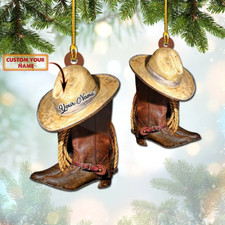 Custom Shaped Ornament - Cowboy Kit 3