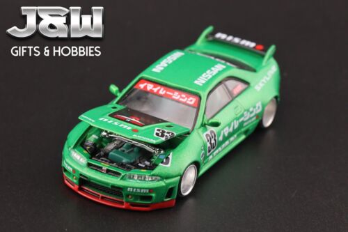 Kaido House x Mini GT Nissan GT-R (R33) Imai Racing V1 – Green #150 1/64 - Picture 11 of 12