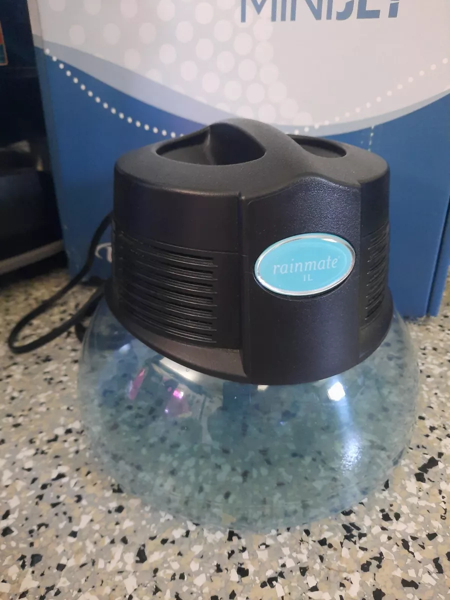 Mini Countertop Rainbow Vacuum Rainmate Air Freshener Purifier Deoderizer LED