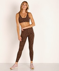 Varley Estrella Leggings Bracken Snake 