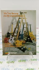  1981 KRAMER GUITARS MAGAZINE AD Pinup Page COLORS  80s Guitars & Basses