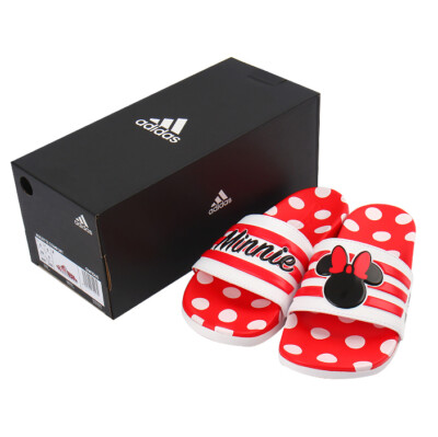 Adidas Adilette Comfort Mickey Slide White Red Unisex Slippers