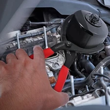 WORKPRO 12" Adjustable Oil Filter Plier Wrench BENT Head Oil Filter Removal Tool