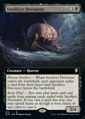 MTG INTELLECT DEVOURER 575 EXC - BIRNFRESSER - CLB-X EN - MAGIC
