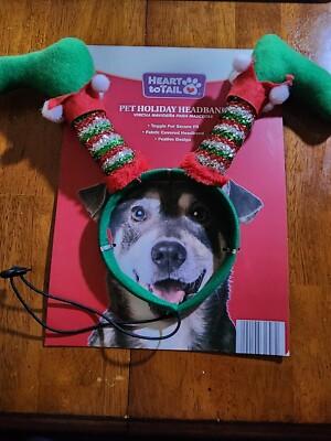 Pet Holiday Headband ORDER SOON FOR CHRISTMAS