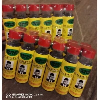 NEW ORIGINAL 12 PCS Lots Leech Oil Herb Minyak Gamat Langkawi 12CX 30ml