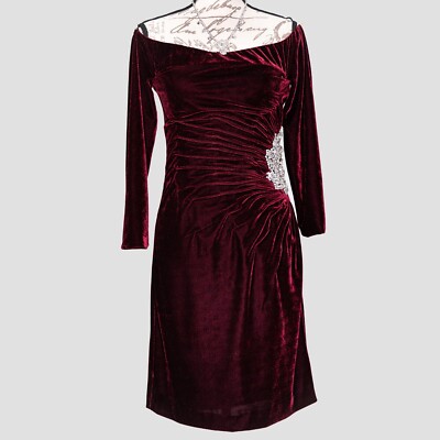 533-Jovani Velvet Dress | eBay