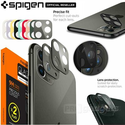 For iPhone 11 Camera Lens Protector SPIGEN GLAStR Tempered