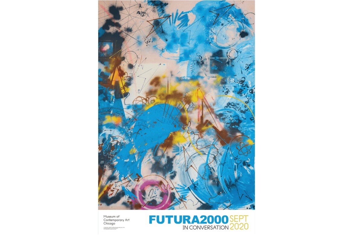 FUTURA LABORATORIES - FUTURA POSTER フューチュラ　ポスター Futura 2000 “Sports in Space with Air Force Blue” Limited