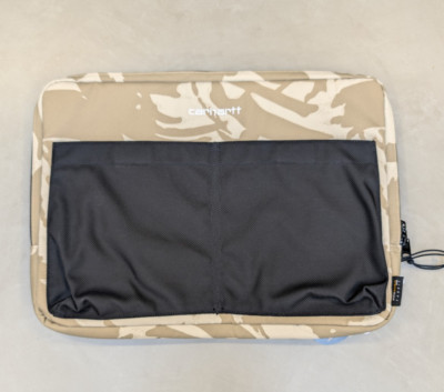 Carhartt WIP Payton Laptop Tasche Tarnfarbe Pinsel Schwarz