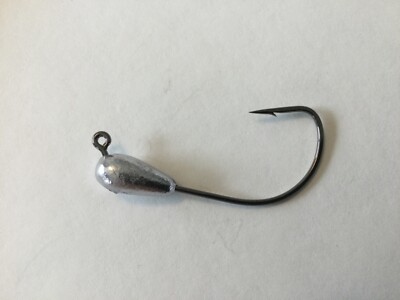 10 Pc 3/16 oz Tube Jig Head 60° 4/0 VMC Ultra sharp EWG Hook Stupid Rig