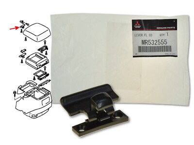 Mittelkonsole Verriegelung Deckel Schloss MR532555 für Mitsubishi Pajero III IV