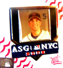 2008 New York Yankees AS All-Star Game NY Mets David Wright pin only 36 made
