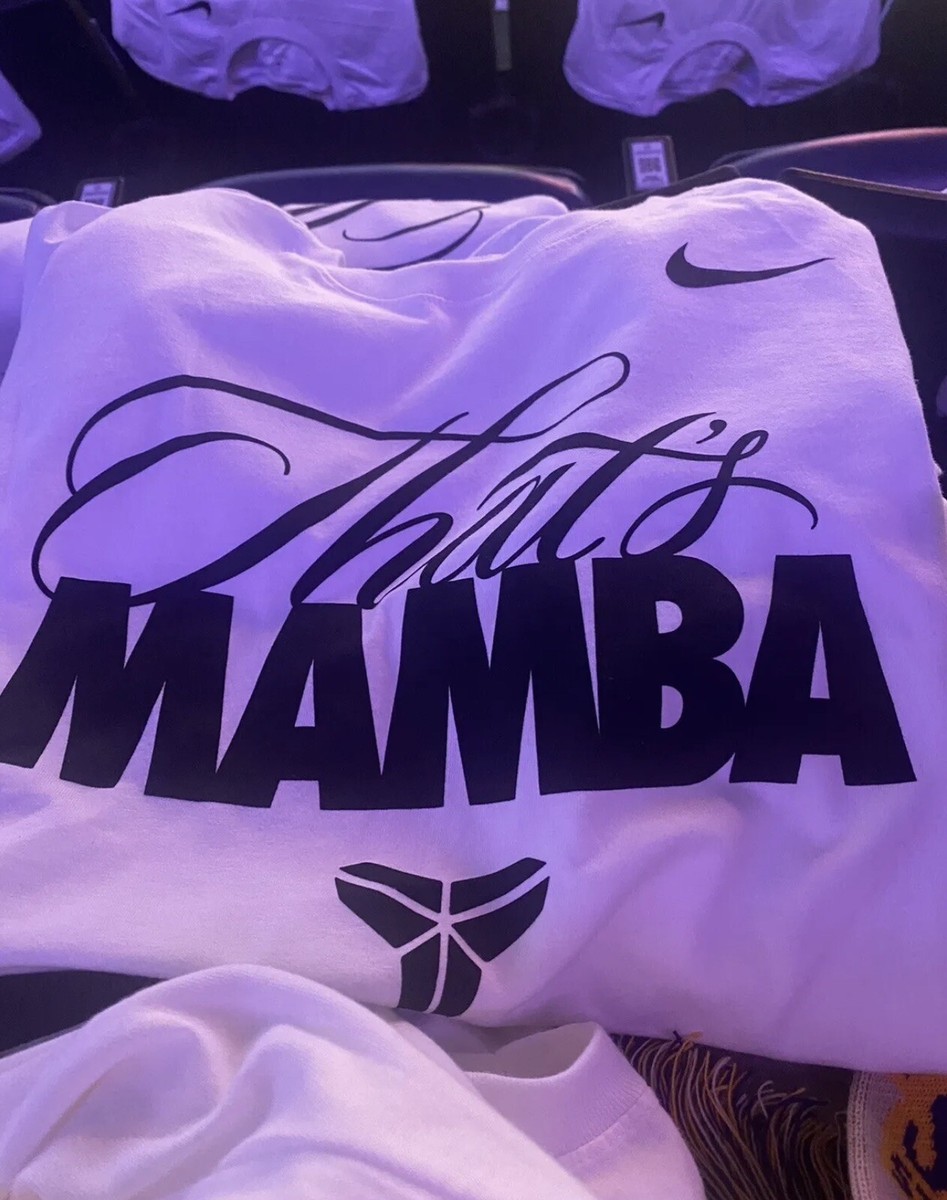 LA Lakers Kobe Bryant “That's Mamba” Nike Shirt Christmas
