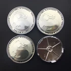 4pcs 68mm Dragon Racing Sport Wheel Center Hub Cap Badge Emblem Sticker Decal