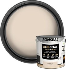 Ronseal One Coat Evrywhere Matt Paint 2.5L All 21 Colours Available