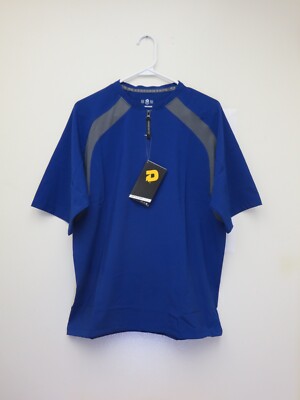 NWT Demarini Game Day Batting Jacket Small (On Large Side) 1/4 Zip Short Sleeve