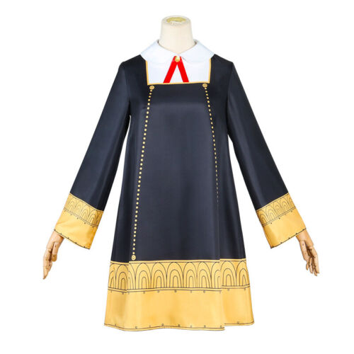 Anime SPY×FAMILY Anya Forger Disfraz de Cosplay Niñas Vestido Trajes Fiesta - Imagen 3 de 28
