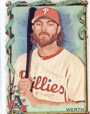 2023 Topps Allen & Ginter Base Short Prints SP #325 Jayson Werth - Philadelphia