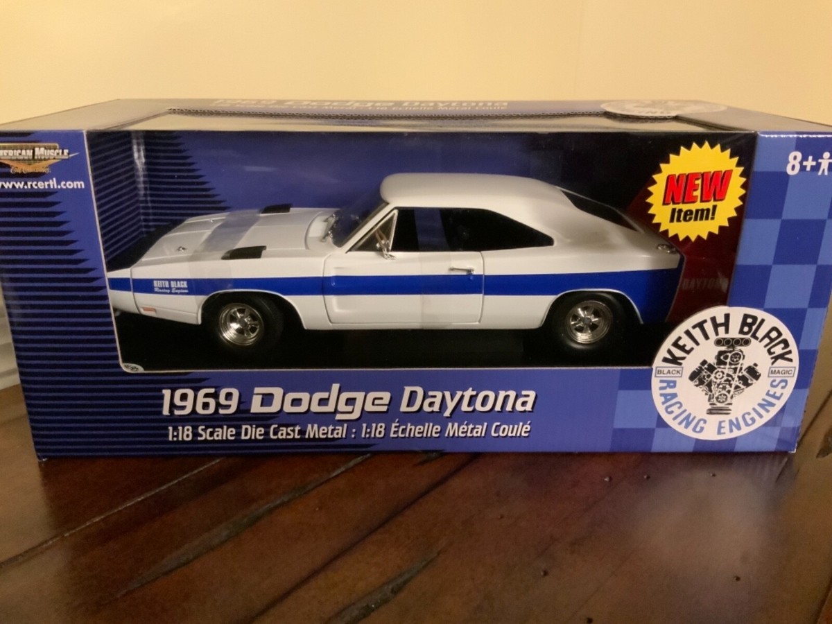Keith Black RC2 1:18 Ltd Edition 1969 Dodge Daytona - Red, White