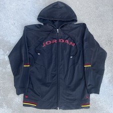 Vintage 1985 Nike Air Jordan Jump Suit Men  s XL Jacket RN 56323 Black/Red 012