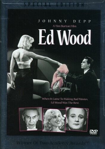 ED WOOD DVD édition spéciale Johnny Depp INSERT DE COUVERTURE SLIP - Photo 1 sur 1