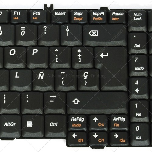 Teclado Español para portátil Lenovo Ideapad B560 V560 25008515 25011341 - Imagen 4 de 5