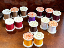Celebrated Elephant Machine Silks ~ Fly Tying ~ Assorted Colors