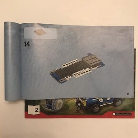 LEGO Jurassic World 75916 Dilophosaurus Attack 75916 Instruction Manual Only