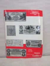 R.M. Smythe Memphis International Currency Paper Money Auction Catalog #89 1990