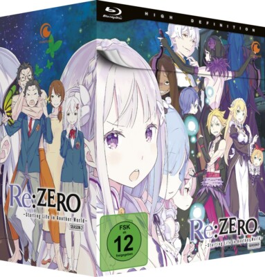Re:ZERO - Staffel 2 - Vol.1 + Sammelschuber - Episoden 26-30 - Blu-Ray - NEU