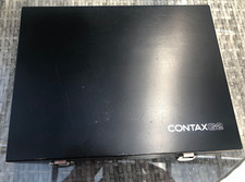 Contax G2 Scatola di Presentazione in Legno Nera