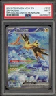 Pokemon Zapdos ex 151 MEW EN Special Illustration Rare #202 PSA 9 Mint