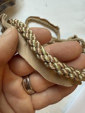 3/8" trim CORD piping sewing trim 2 yards pink tan sage beige with lip