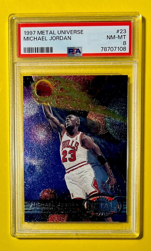 97-98 Michael Jordan Metal Universe - Michael Jordan Cards