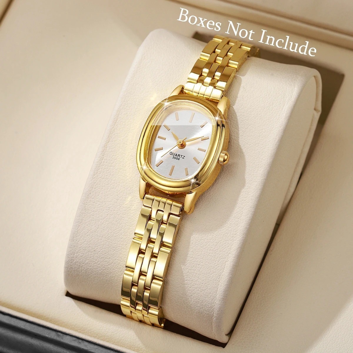 Elegant Oval Dial Women Quartz Wristwatch Fashion Ladies Reloj Mujer Gift Watch