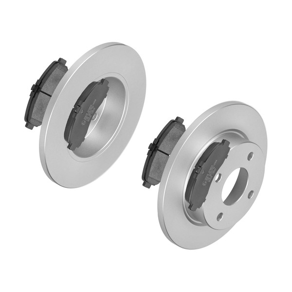 f.becker Bremsscheiben Ø234MM + BremsbelÄGe Vorne FÜR Nissan Micra II Nissan-image