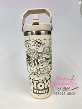 Image of Disney Toy Story Drinks Bottle Water Tumbler 30oz engraved travel