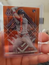 2025 Transcendent Luke Keaschall Rookie Orange Refractor 10/25 Twins Pack Fresh