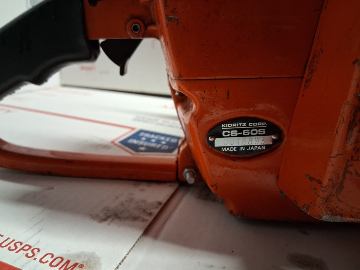 vintage Kioritz Echo 60S Super chainsaw W/23