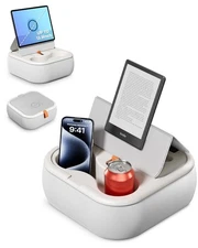 Viozon Tablet Pillow Stand Compatible with 4-13" Phones/Tablets Bed Desk Holder